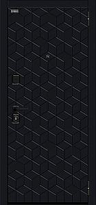 Товар Дверь Кьюб RBE Total Black/Super White BR5142